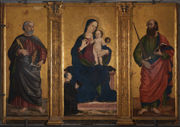 05. Madonna con bambino e Santi Pietro e Paolo