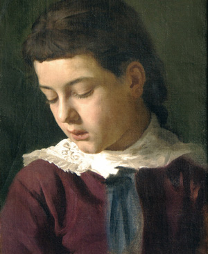  Gustav Klimt  ritratto di bambina