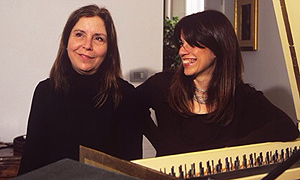 con Vera Alcalay e Angela Naccari al Museo Nazionale 