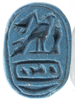 3_Scarabeo con il prenome del faraone Bocchoris. 1