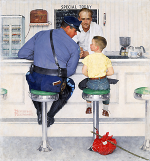 05 - Norman Rockwell - The Runaway