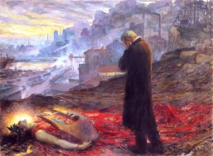 "La morte della porpora" (1914), di Georges-Antoine Rochegrosse. Musée d'arts de Nantes.