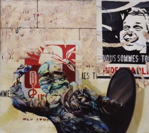 Franco Mulas "Nous sommes tous indésirables Proprietà dell'artista