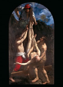 "La crocifissione di San Pietro", Musei Vaticani.  Governatorato dello S.C.V-Direzione dei Musei.