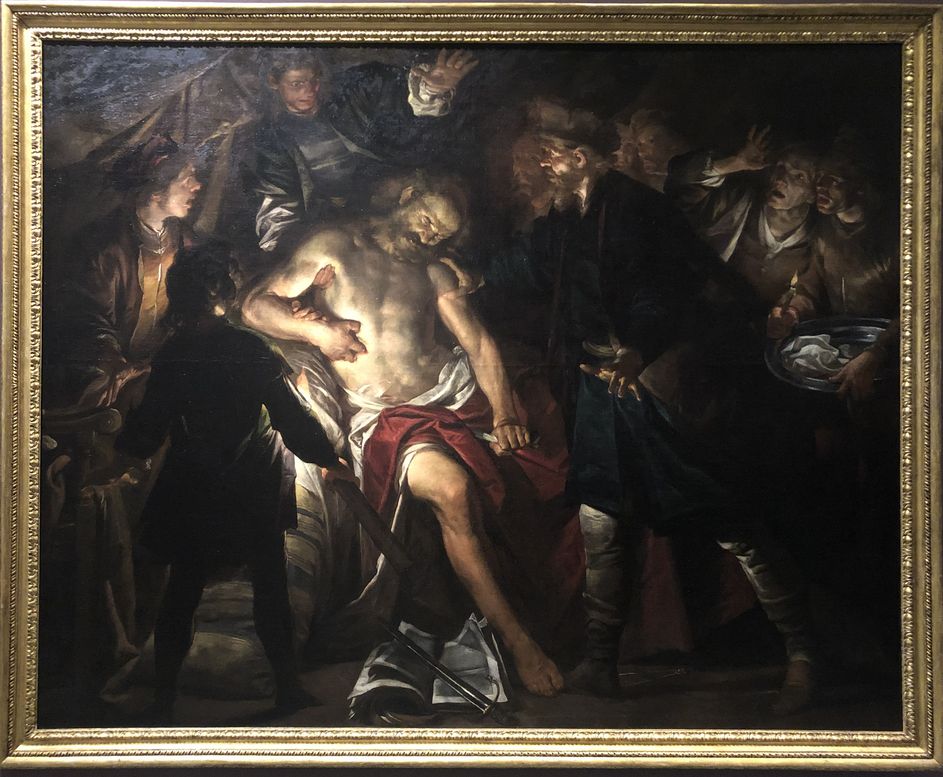 "Morte di Catone Uticense", di Gioacchino Assereto. 