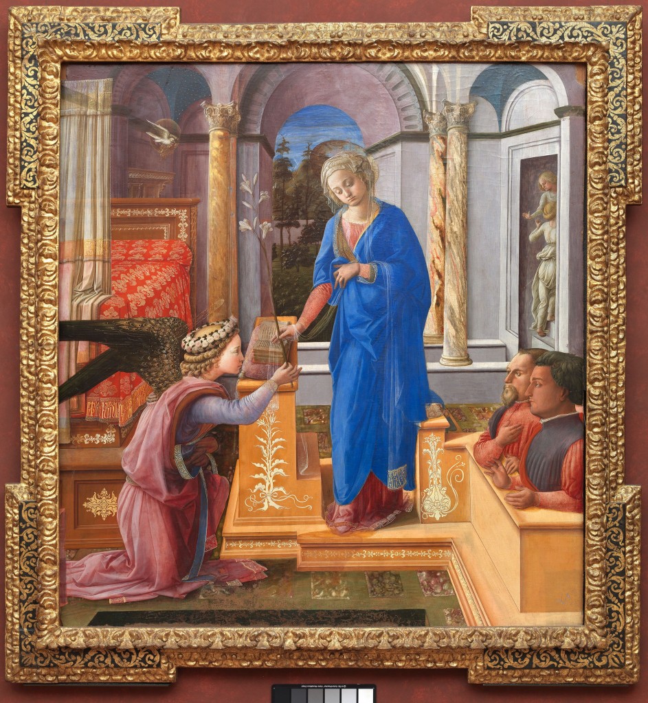 "Annunciazione", 1440, Filippino Lippi.