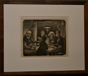 I mangiatori di patate 1885, litografia su carta velina - c. Kroller-Muller Museum, Otterlo, the Netherlands