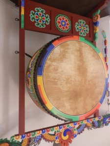 Il tamburo tradizionale coreano.