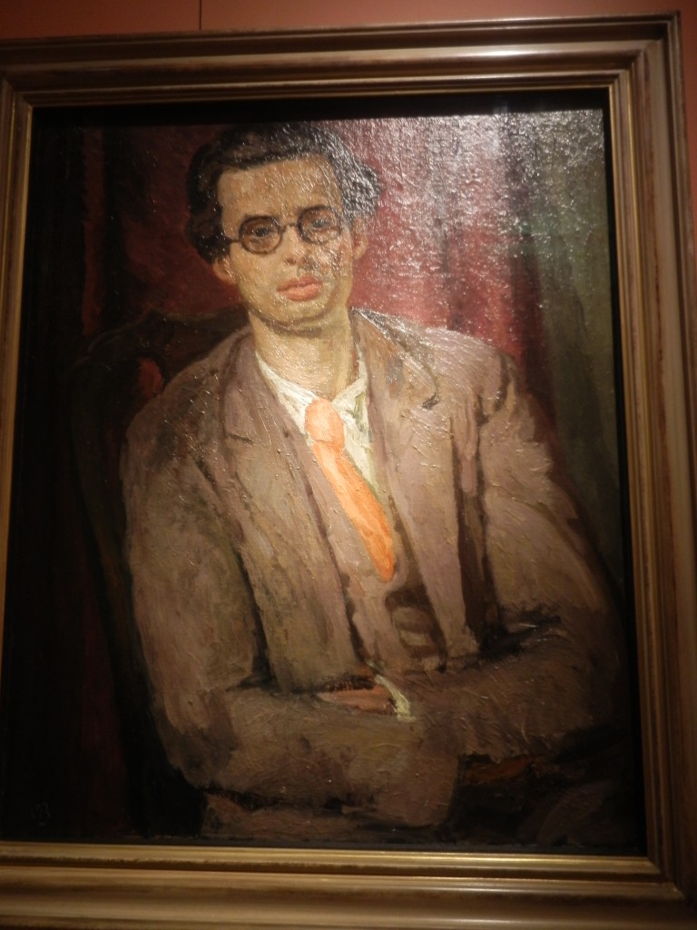 Vanessa Bell: ritratto di Aldous Huxley (1931), olio su tela. 