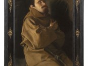 "San Francesco in estasi" (1600-1605 ca.), di Orazio Gentileschi.
Courtesy Benappi Fine Art.