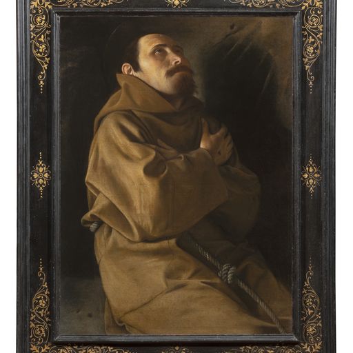 "San Francesco in estasi" (1600-1605 ca.), di Orazio Gentileschi. Courtesy Benappi Fine Art.