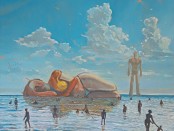 "Bassa marea", Fabrizio Spadini, olio su tela.