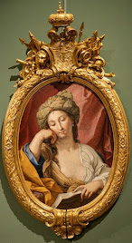 "Sibilla Persica" (da Guido Reni), 1737, di Mattia Moretti, mosaico (Firenze, Palazzo Pitti).