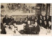 "I Romanisti della Cisterna", 1929, cartolina postale.