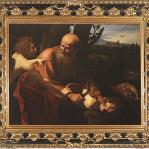 "Sacrificio di Isacco", Caravaggio. 