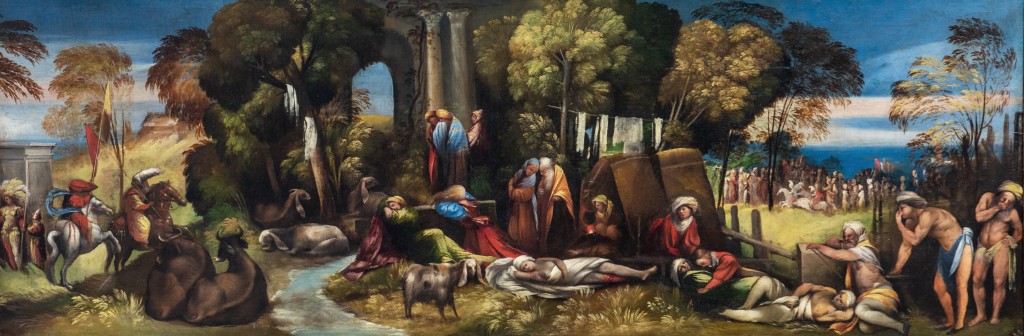 "La peste cretese", 1520-21 circa.  Louvre Abu Dhabi.