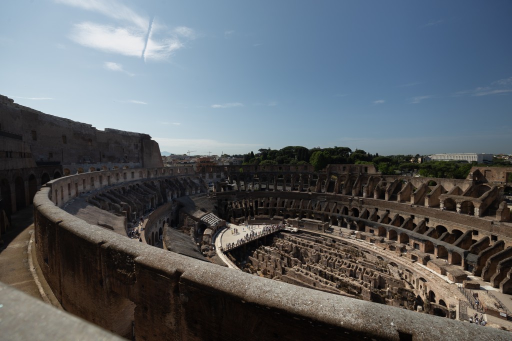 Ala del Colosseo dopo i restauri