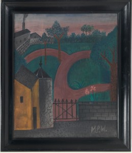 "Parco a Weimar", 1921. Berlino, Galerie Michael Haas.