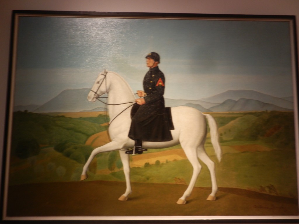 "Ritratto equestre del Duce", 1937.