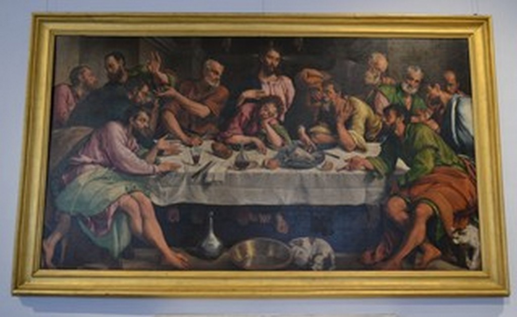 "Ultima cena" (1544), di Jacopo Bassano.