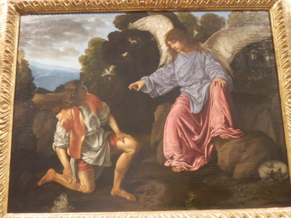 "Tobiolo e l'angelo" (XVI secolo), di Giovanni Girolamo Savoldo.