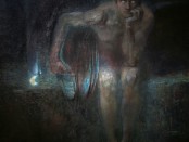 "Lucifero (1890-91), di Franz Von Stuck.
Sofia, National Gallery.