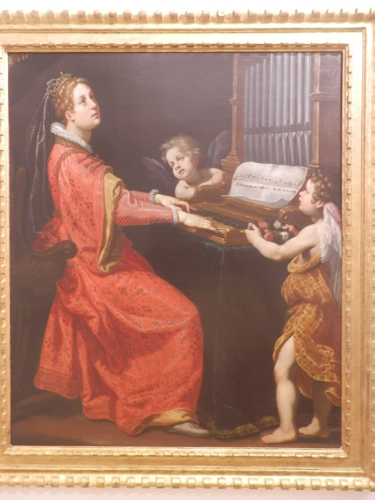 "Santa Cecilia", di Matteo Rosselli.  