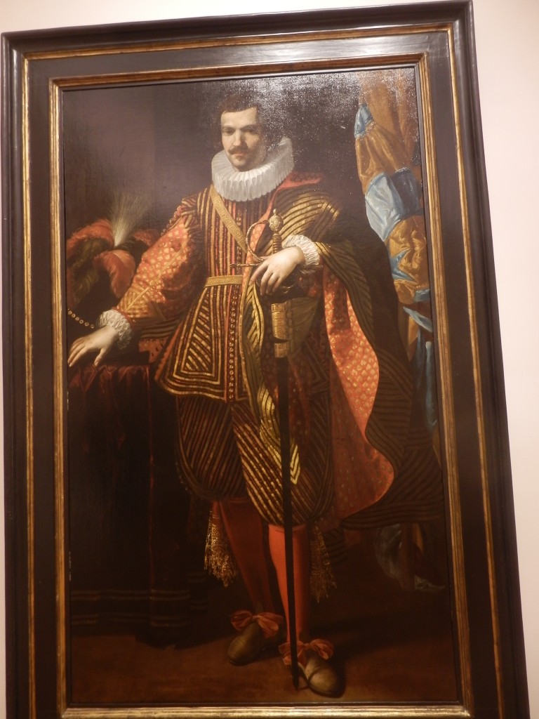 "Ritratto di gentiluomo" (1630), di Rutilio Manetti. 