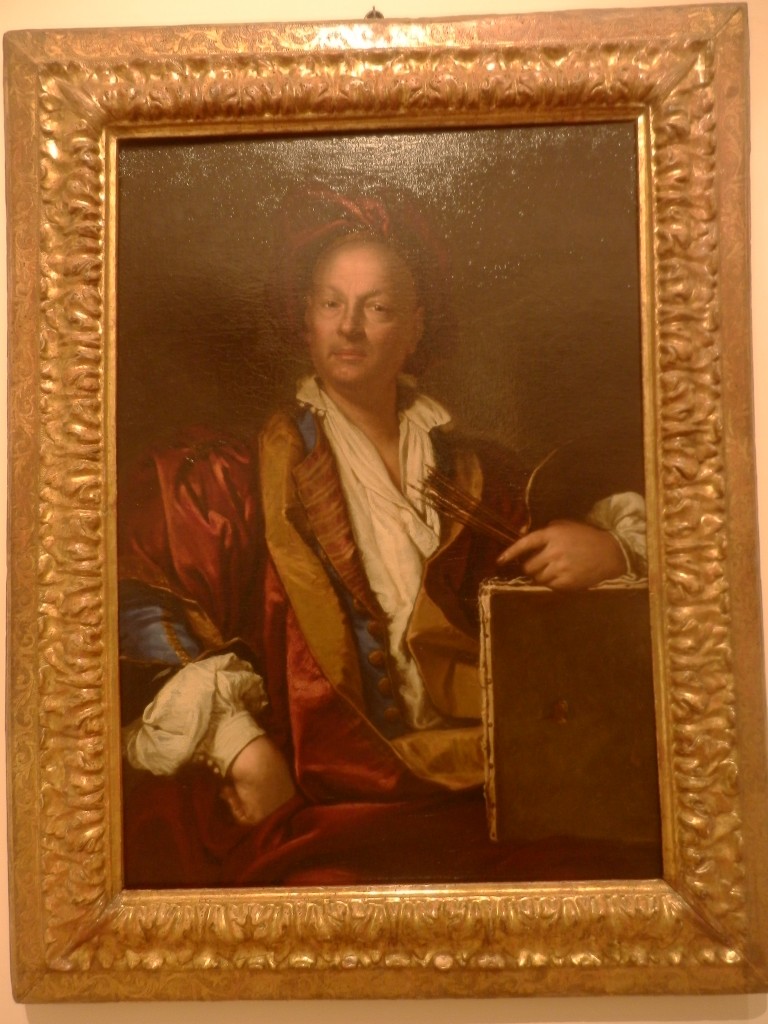 "Ritratto di pittore", di Fra Galgario. 