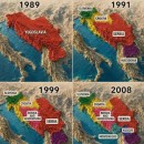Dissoluzione della Jugoslavia, 1991-2008.