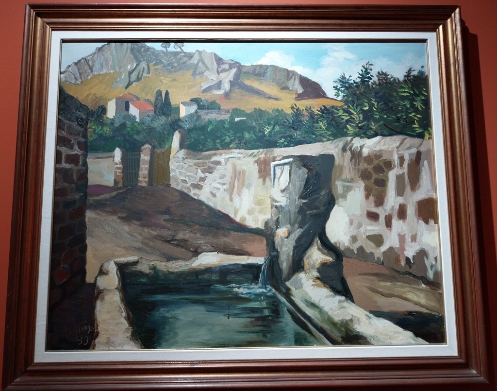 "Abbeveratoio a Bagheria. Via Serradifalco" (1953).