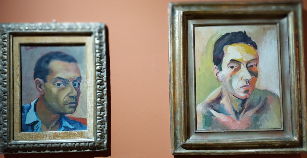 "Autoritratto", 1943 e 1940.